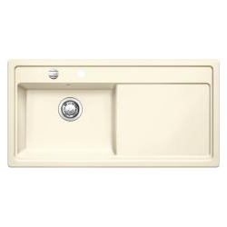 Zlewozmywak ceramiczny Blanco ZENAR XL 6 S magnolia połysk prawa komora 519612